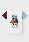 Name It Mini Boy Kyler Short Sleeve Tee, White