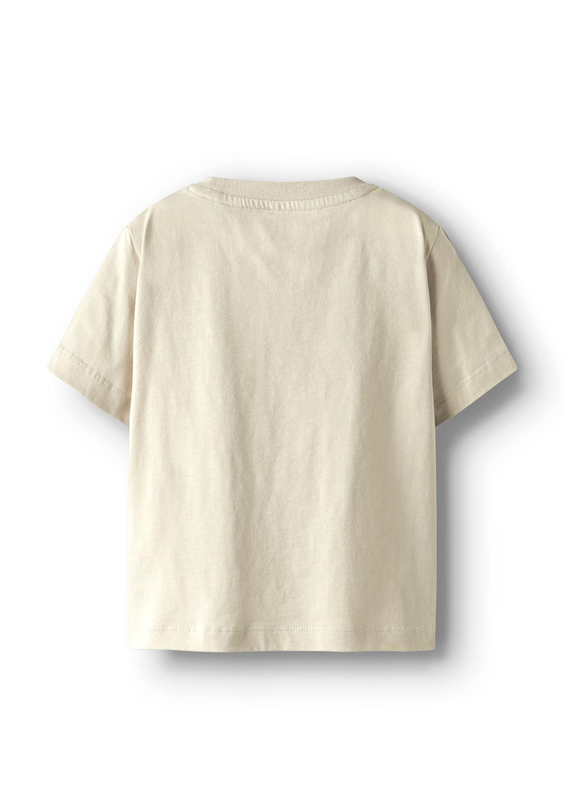 Name It Mini Boy Kai Short Sleeve Tee, Beige