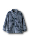 Name It Mini Boy Ricola Long Sleeve Fleece, Grey