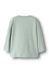 Name It Mini Boy Lawrence Tractor Long Sleeve Top, Light Green