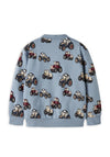 Name It Mini Boy Bertus Full Zip Tractor Jacket, Blue