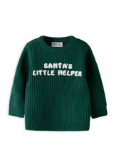 Name It Mini Boy Rissi Long Sleeve Knit Jumper, Green