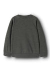 Name It Mini Boy Vion Digger Long Sleeve Sweater, Grey