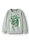 Name It Mini Boy Vion Dragon Long Sleeve Sweater, Green