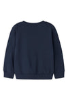 Name It Mini Boy Vildar Dino Long Sleeve Sweater, Navy