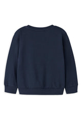 Name It Mini Boy Vildar Dino Long Sleeve Sweater, Navy
