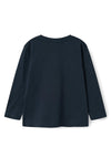 Name It Mini Boy Vismas Long Sleeve Top, Dark Sapphire
