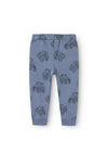Name It Mini Boy Tractor Sweat Pant, Flint Stone