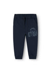 Name It Mini Boy Tractor Sweat Pant, Dark Sapphire