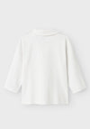 Name It Mini Boy Rumle Long Sleeve Top, Bright White