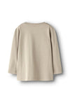 Name It Mini Boy Voto Dino Motorbike Long Sleeve Top, Beige