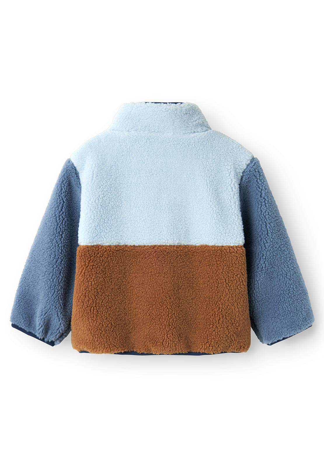 Name It Mini Boy Mimba Teddy Jacket, Infinity Blue