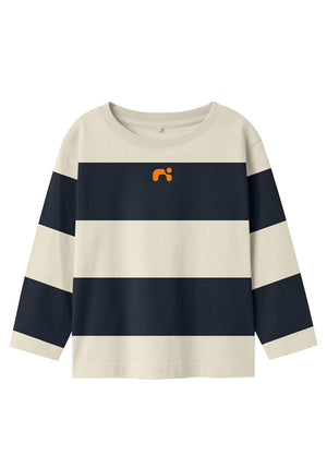 Name It Mini Boy Tristiano Long Sleeve Top, Birch