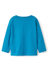 Name It Mini Boy Tristiano Long Sleeve Top, Fjord Blue