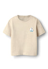 Name It Mini Boy Fredery Short Sleeve Tee, Island Fossil