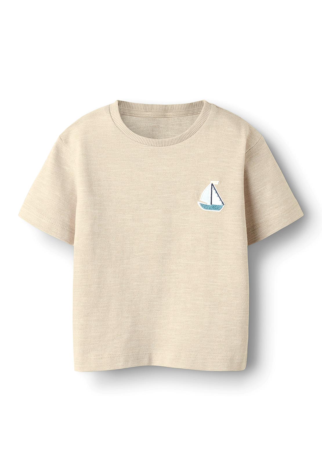 Name It Mini Boy Fredery Short Sleeve Tee, Island Fossil