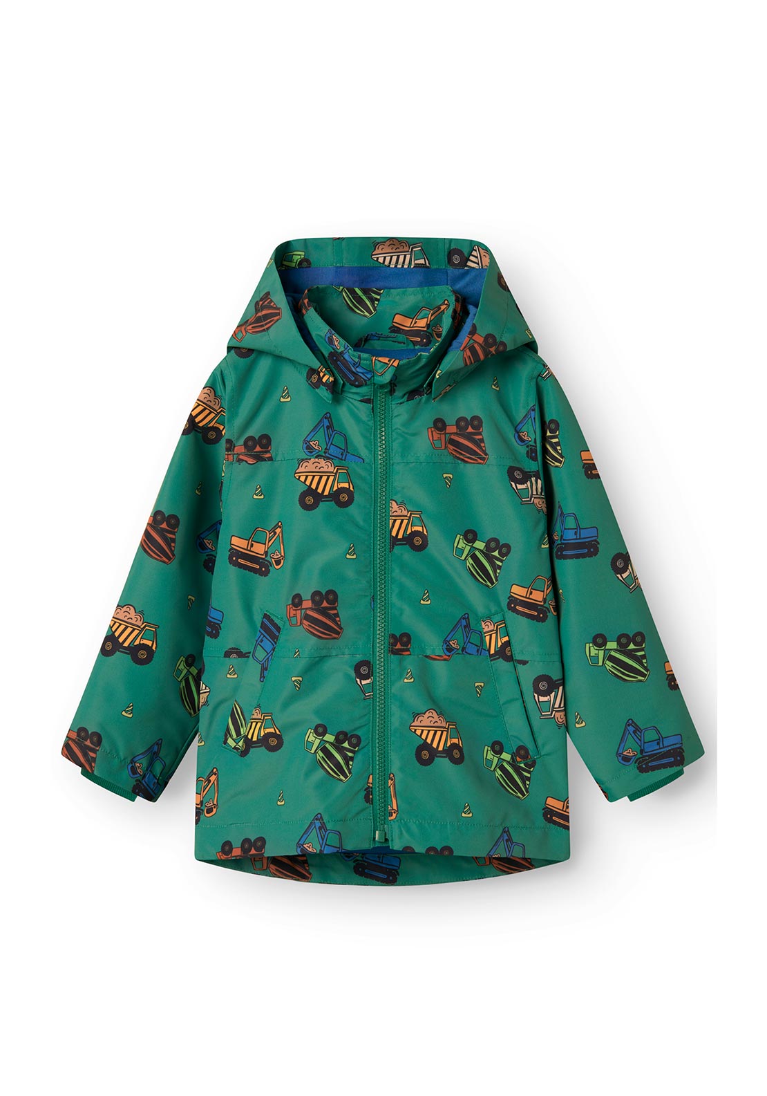 Name It Mini Boy Construction Max Jacket, Shady Green