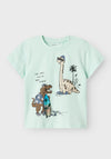 Name It Mini Boy Jacques Short Sleeve Tee, Green