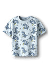 Name It Mini Boy Valther Short Sleeve Tee, Celestial Blue