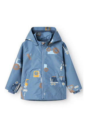 Name It Mini Boy Tractor Max Jacket, Infinity Grey