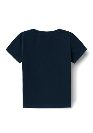 Name It Mini Boy Maclin Spiderman Short Sleeve Tee, Dark Sapphire