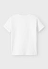 Name It Mini Boy Felkan Short Sleeve Tee, Bright White