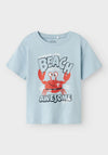Name It Mini Boy Short Sleeve Tee, Celestial Blue