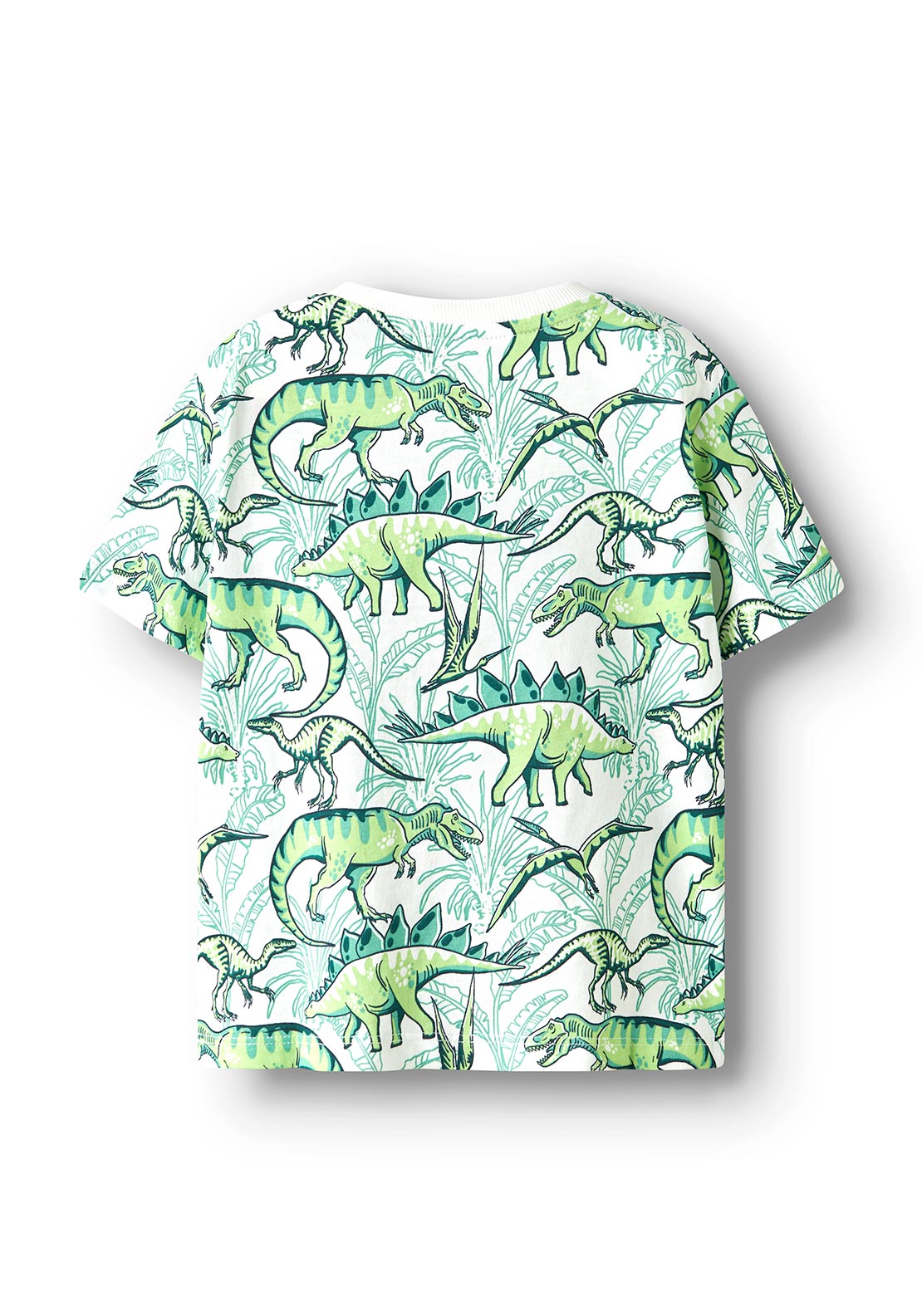 Name It Mini Boy Valther Short Sleeve Tee, Bright White