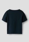 Name It Mini Boy Frank Short Sleeve Tee, Navy