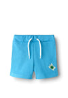 Name It Mini Boy Fresno Turtle Short, Blue