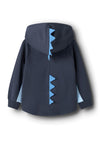 Name It Mini Boy Bentu Dino Long Sleeve Hoodie, Navy