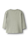 Name It Mini Boy Brian Motorbike Long Sleeve Top, Green