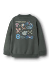 Name It Mini Boy Blake Long Sleeve Jacket, Grey