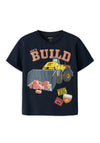 Name It Mini Boy Malik Tonka Short Sleeve Tee, Navy