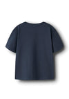 Name It Mini Boy Vilian Space Short Sleeve Tee, Navy