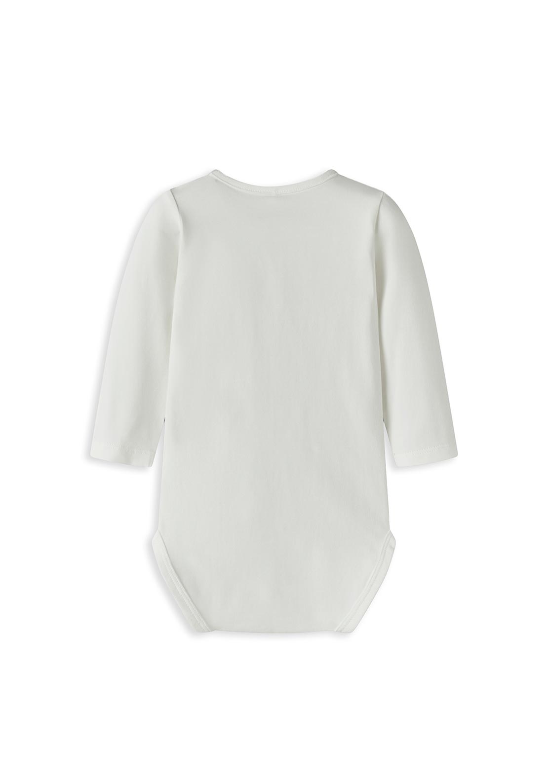 Name It Baby Boy Bent Long Sleeve Body, Off White