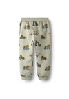 Name It Mini Boy Basil Digger Joggers, Green