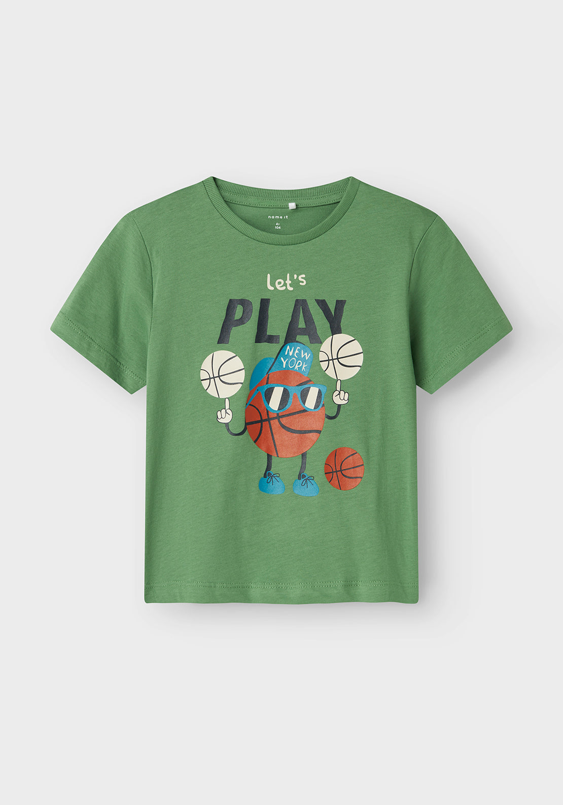 Name It Mini Boy Bennibo Short Sleeve Tee, English Ivy