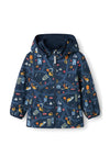 Name It Mini Boy Malta Softshell Waterproof Jacket, Navy
