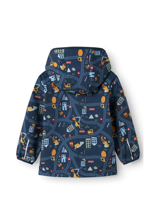 Name It Mini Boy Malta Softshell Waterproof Jacket, Navy