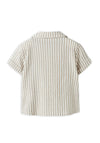 Name It Mini Boy Fedenis Short Sleeve Shirt, Beige