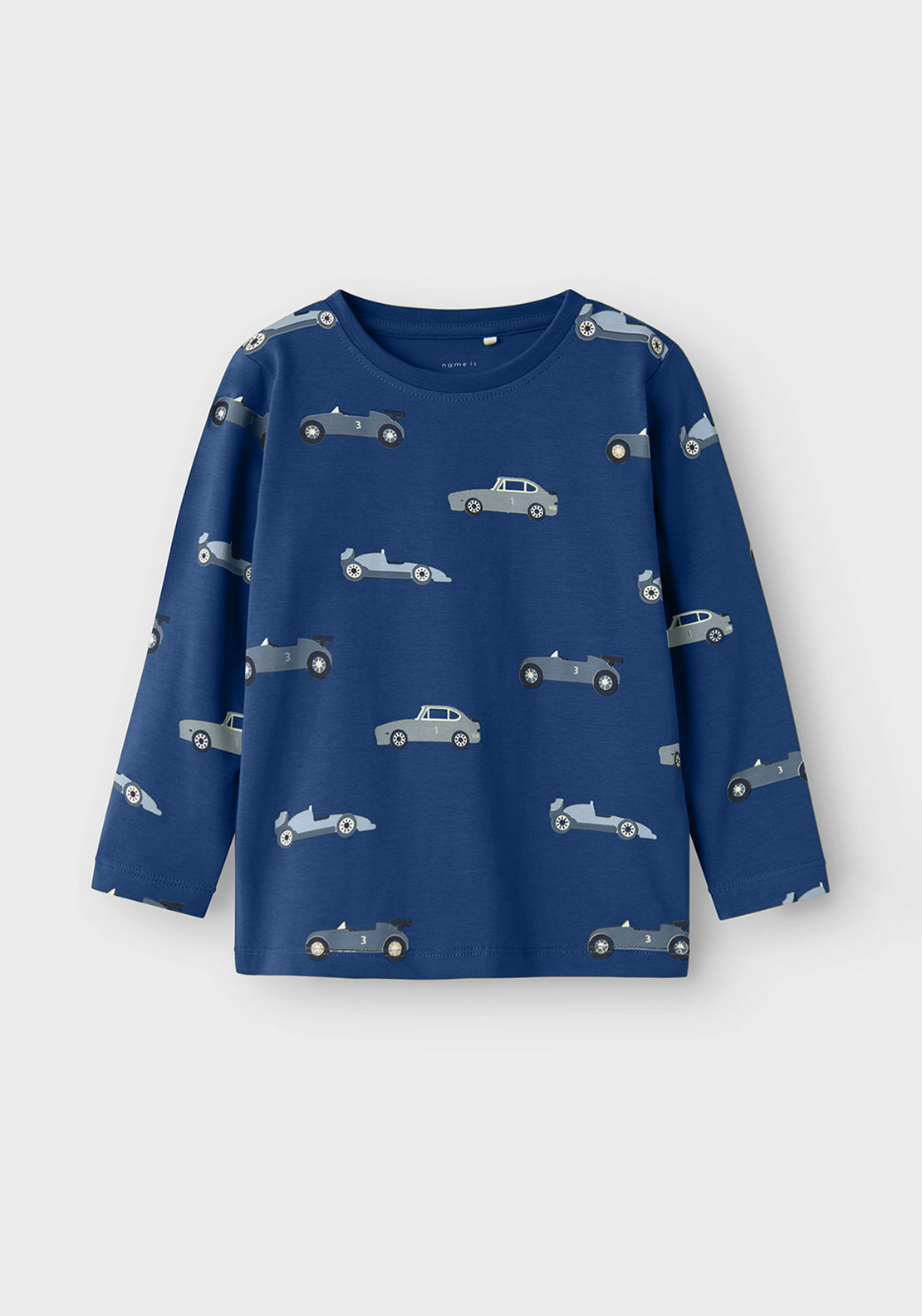 Name It Mini Boy Bimmo Long Sleeve Top, Limoges