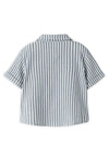 Name It Mini Boy Fedenis Short Sleeve Shirt, Blue