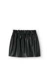 Name It Mini Girl Siannia Pu Skirt, Black