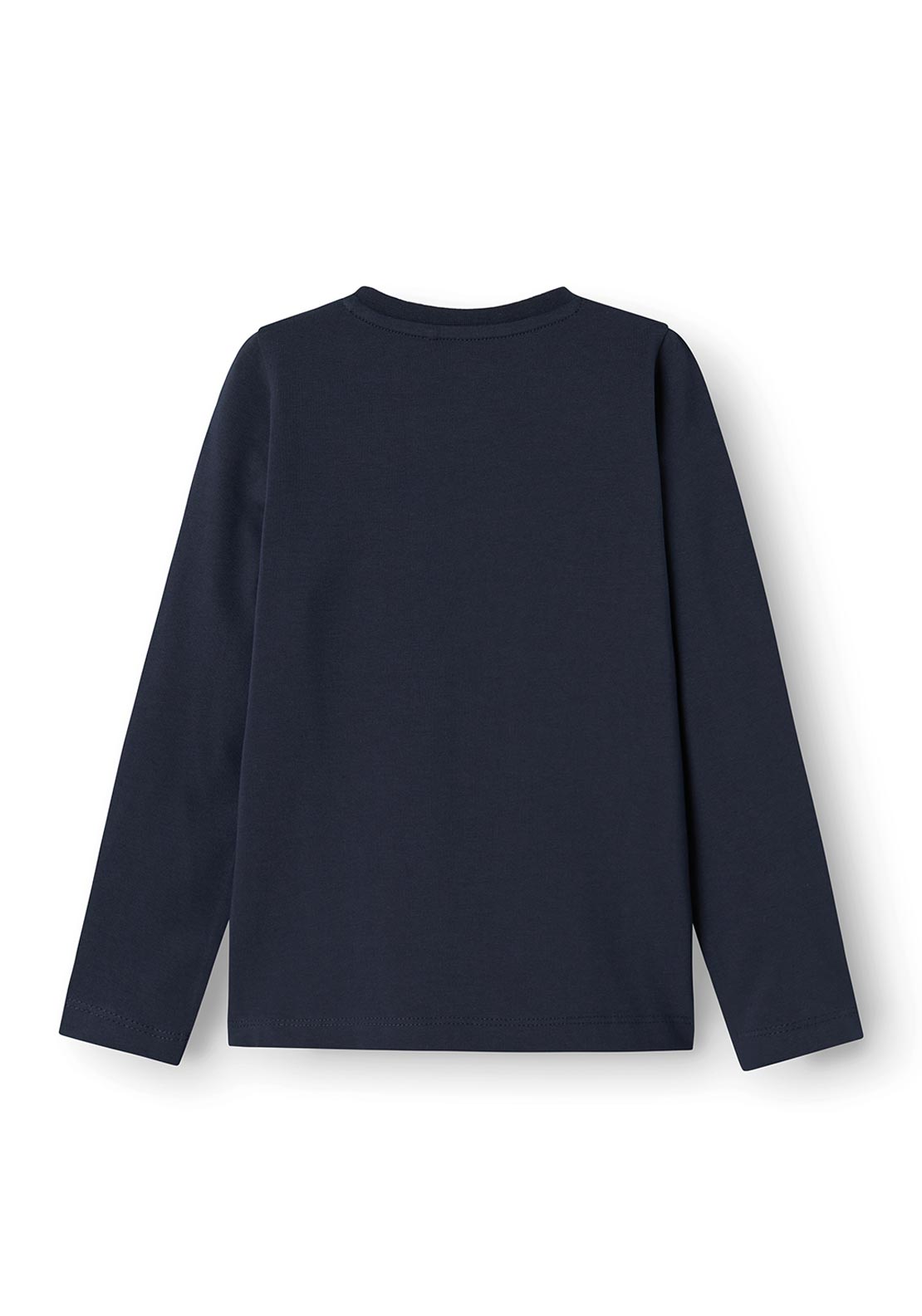 Name It Mini Girl Rstar Glitter Star Long Sleeve Top, Dark Sapphire