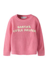 Name It Mini Girl Long Sleeve Knit Jumper, Pink