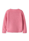 Name It Mini Girl Long Sleeve Knit Jumper, Pink