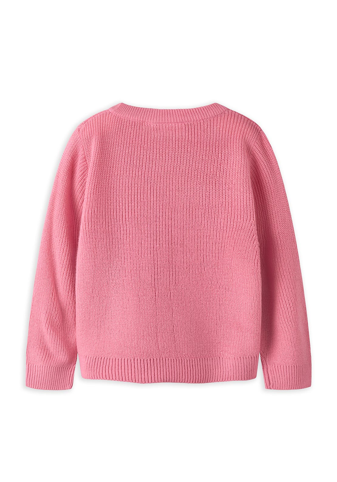 Name It Mini Girl Long Sleeve Knit Jumper, Pink