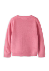 Name It Mini Girl Long Sleeve Knit Jumper, Pink
