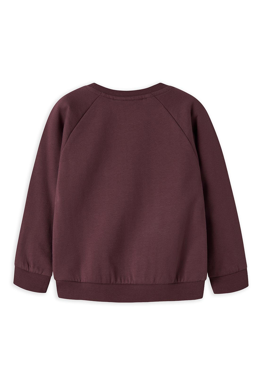 Name It Mini Girl Venus Bow Long Sleeve Sweater, Wine
